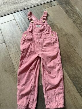 OshKosh B'gosh Pink Corduroy Overalls